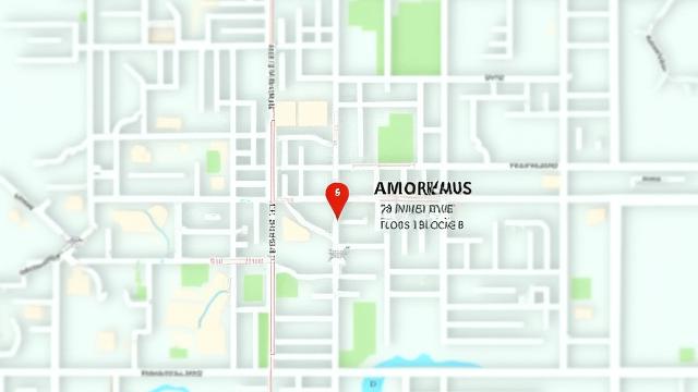 Map showing location of Lush Delta's office in Johannesburg